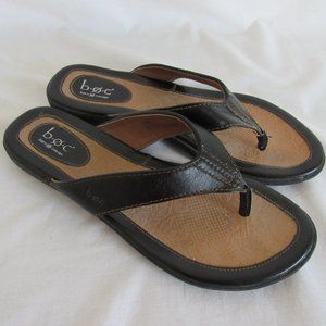 BOC Black Flip Flop Sandal Women's 9